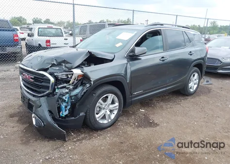 2021 GMC Terrain Fwd Sle from USA, damaged, VIN 3GKALMEV4ML376012